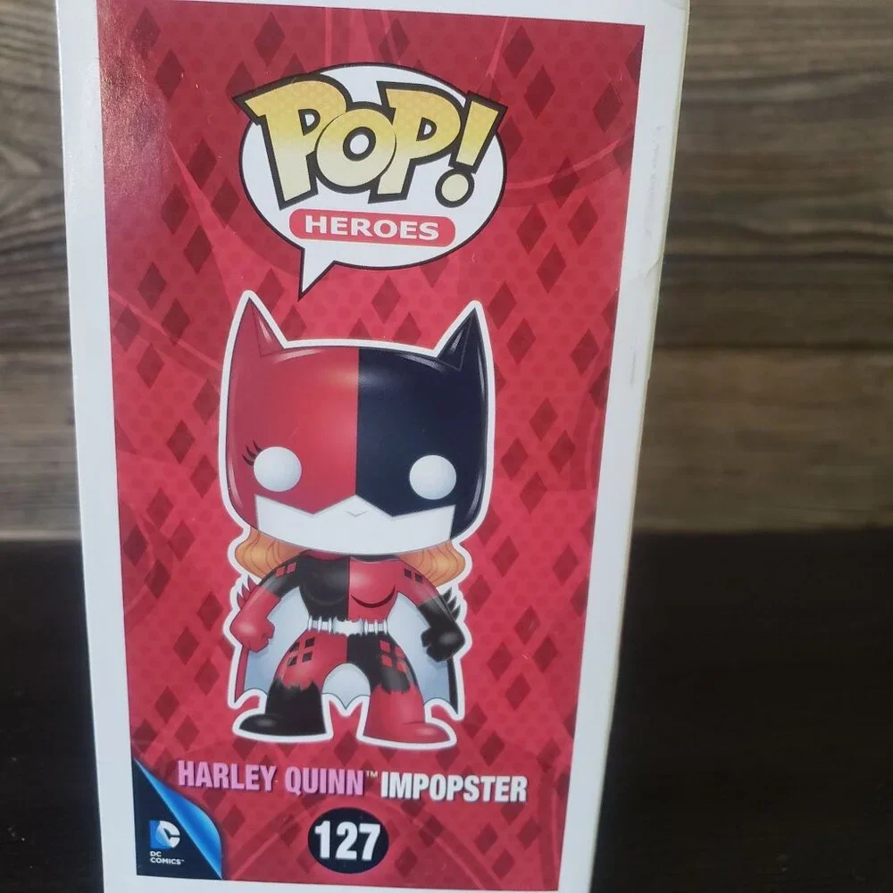 Funko‎ Pop Harley Quinn Impopster 127 Super Heroes Vinyl Action Figure in Box